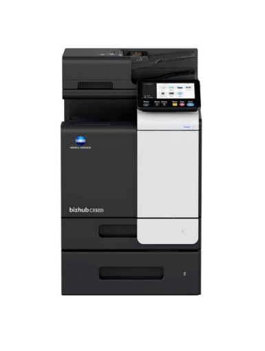 Imprimanta multifunctionala laser color A4, Konica Minolta Bizhub C3320i, 33ppm, duplex, ADF, 1200x1200dpi, caseta 500 coli, tava bypass 100 coli, RAM 4GB, microSD 16GB, USB 2.0, Retea, touchscreen, toner set TNP80