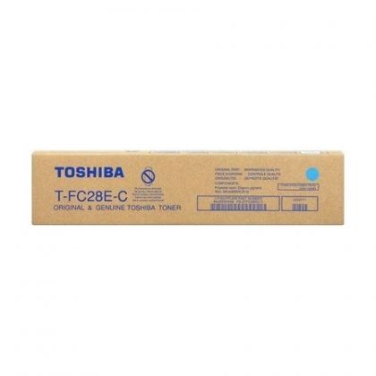 Toner original Toshiba T-FC28EC, culoare cyan pentru TOSHIBA E-STUDIO 2330C-2820C-2830C-3520C-3530C-4520C, capacitate 24000 de pagini