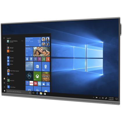 Prestigio Solutions MultiBoard (Monoblock) 86" Prime Series: UHD 3840x2160, 8GB RAM / 256GB SSD / independent graphic, IR 20 TP, 7 pens