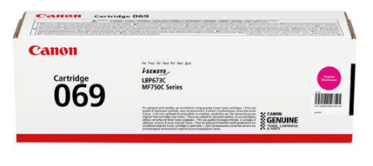 Toner original Canon 069 M, culoare magenta pentru Canon MF752/754CDW/LBP673CDW, capacitate 1.900 pagini