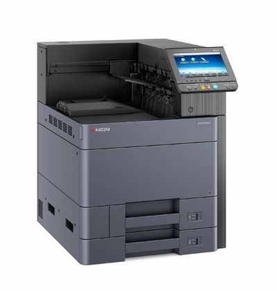 Imprimanta laser color A3,Kyocera ECOSYS P8060cdn, 30ppm, duplex, RAM 4GB, SSD 8 GB si HDD 320 GB, USB, LAN, panou tactil, starter toner