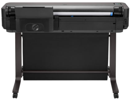 Plotter HP DesignJet T650 36 inch, A0, 2400x1200 dpi, RAM 1GB, USB, Wi-Fi, retea, alimentator automat, suport imprimanta, capac rola, starter toner.