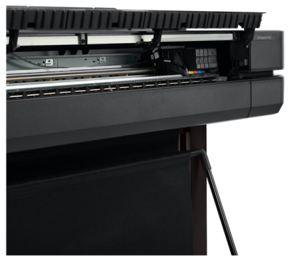 Plotter HP DesignJet T650 36 inch, A0, 2400x1200 dpi, RAM 1GB, USB, Wi-Fi, retea, alimentator automat, suport imprimanta, capac rola, starter toner.