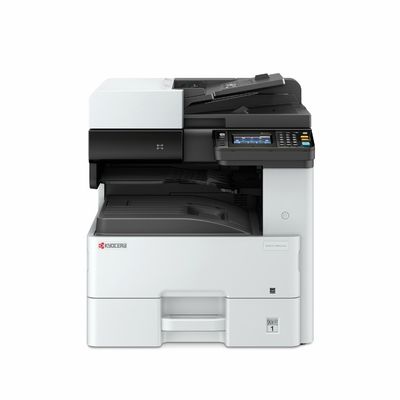 Imprimanta multifunctionala laser monocrom A3, Kyocera ECOSYS M4125idn, 25 ppm, 1200 x1200 dpi, duplex, ADF, toner starter