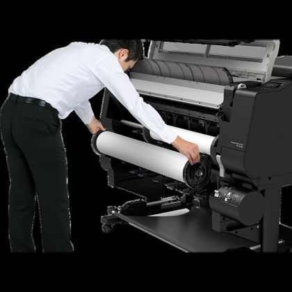 Plotter Canon imagePROGRAF TX-3100 36 inch, A0, 2400x1200 DPI, HDD 500 GB, retea,USB,Wi-Fi, starter toner.