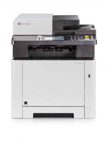 Imprimanta multifunctionala laser color A4, Kyocera ECOSYS M5526cdw, 26 ppm, duplex, ADF, 1200x1200 dpi, USB,Wi-Fi, Retea, starter toner set