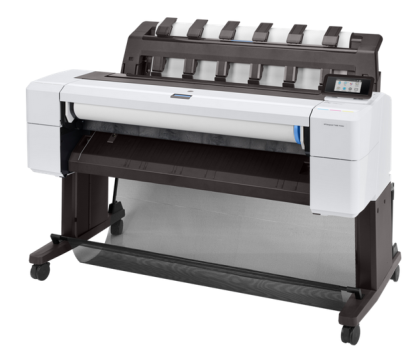 Plotter HP DesignJet T1600dr 36 inch, A1, 2400x1200 DPI, RAM 4GB,  Wi-Fi, retea, suport imprimanta, starter toner.