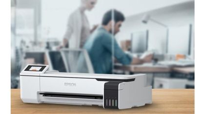 Plotter Epson Surecolor SC-T3100, 24 inch, A1, 2400x1200 DPI, RAM 1GB, USB, retea, Wi-Fi, stand inclus, starter toner.