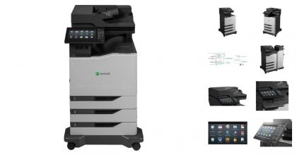 LEXMARK CX860DTE COLOR LASER MFP