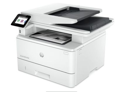 Imprimanta multifunctionala laser monocrom A4, HP LaserJet 4102fdwe, 40 ppm, duplex, ADF, 1200x1200 dpi, Retea, USB, touchscreen