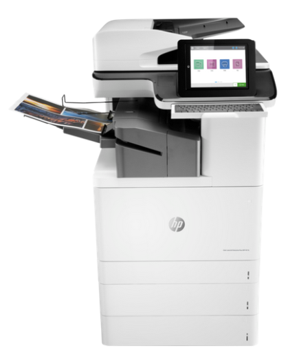 Imprimanta multifunctionala laser color A3, HP color LaserJet Enterprise Flow MFP 776zs, 46ppm, duplex, ADF, 1200x1200 dpi, Retea, USB, WI-FI, RAM 5GB, HDD 500GB, ecran tactil 9", starter tonere.