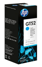 Cartus cerneala original HP GT52, culoare cyan, pentru HP Smart Tank 720 All-in-One, capacitate 70ml