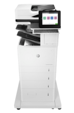 Imprimanta laser multifunctionala monocrom A4, HP LaserJet Enterprise MFP M635z, 61 ppm, duplex, ADF, USB, retea, Wi- Fi, toner 