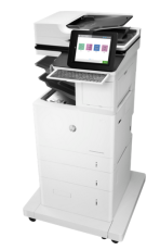 Imprimanta laser multifunctionala monocrom A4, HP LaserJet Enterprise MFP M635z, 61 ppm, duplex, ADF, USB, retea, Wi- Fi, toner 