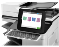 Imprimanta laser multifunctionala monocrom A4, HP LaserJet Enterprise MFP M635z, 61 ppm, duplex, ADF, USB, retea, Wi- Fi, toner 