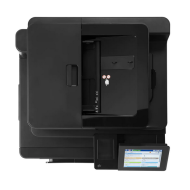 Imprimanta laser multifunctionala color A4, HP Color LaserJet Enterprise Flow  M880+,46 ppm, duplex, ADF, USB, Retea, ecran tactil, toner starter kit black si color 