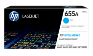 Toner original HP 655A, culoare cyan, pentru HP LaserJet Enterprise Flow M681 HP LaserJet Enterprise M652, M653, M681, M682, capacitate 10.500 pagini