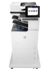 Imprimanta laser multifunctionala color A4, HP Color LaserJet Enterprise Flow MFP M682z, 56 ppm, duplex, ADF, USB, retea, Wi- Fi, Bluetooh, toner 