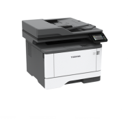 Pachet promo cu imprimanta multifunctionala laser monocrom A4, Toshiba e-STUDIO409S si toner , culoare black pentru 23.000 pagini.
