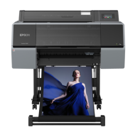 Plotter Epson SureColor SC-P7500 Spectro 24 inch, A1, 1.200 x 2.400 DPI, RAM 2GB, USB, retea, cartuşe de cerneală individuale