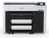 Plotter Epson Surecolor SC-T3700DE 24 inch, A1, 2.400 x 1.200 DPI, RAM 4GB, ecran tactil, cartuse de cerneala individuale