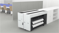 Plotter Epson SureColor SC-T5700D 36 inch, A0, 2400 x1200 dpi, RAM 4GB, USB, retea, cartuse de cerneala individuale.