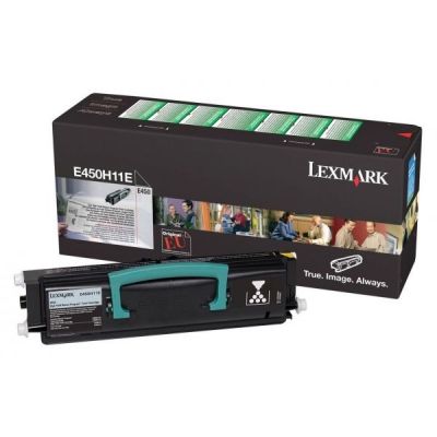 Toner original Lexmark E450H11E, culoare black pentru Lexmark 0E450H11E, E450H11E, 0E450H11, 450H11E, 450H11, capacitate 11000 de pagini