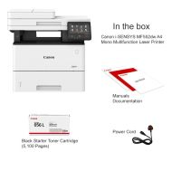 Imprimanta multifunctionala laser monocrom A4, CANON i-SENSYS MF552dw,43ppm, duplex, ADF, Retea, USB, Wi-Fi, panou tactil 