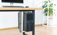 NM PC Mount UnderDesk 22/53cm White