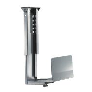 NM PC Under Desk Mount 13-23cm, argintiu