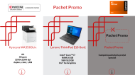 Pachet Promo cu laptop Lenovo ThinkPad E16 Gen1 (Intel) si imprimanta multifunctionala laser color A4 Kyocera ECOSYS MA3500cix
