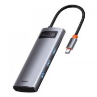Dock. Station Baseus Metal Gleam 5 in 1