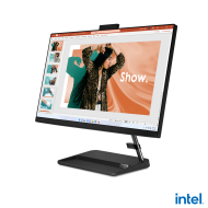 PC all-in-one Lenovo IdeaCentre 3 24IAP7 AIO, Procesor 13th Intel Core i7-13620H up to 4.90GHz, 23.8" FHD (1920x1080) UWVA anti-glare 250 nits, RAM 16GB (2x 8GB) 3200 DDR4, 1TB SSD M.2 PCIe NVMe, Intel UHD Graphics, culoare Negru, FreeDOS