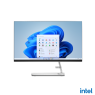 PC all-in-one Lenovo IdeaCentre 3 24IAP7 AIO, Procesor 13th Intel Core i7-13620H up to 4.90GHz, 23.8" FHD (1920x1080) UWVA anti-glare 250 nits, RAM 16GB (2x8GB) 3200 DDR4, 1 TB SSD M.2 PCIe NVMe, Intel UHD Graphics, culoare White, FreeDOS.