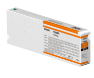 Cartus cerneala original Epson Singlepack Orange T55K00 UltraChrome HDX/XD pentru Plotter SureColor SC-P7000 STD SureColor SC-P7000 STD Spectro SureColor SC-P7000 STD Violet Spectro SureColor SC-P7000V, capacitate 700ml