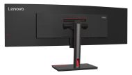 Monitor LED curbat Lenovo ThinkVision P49w-30, 49" DQHD (5120x1440), IPS, 350nits, 4ms, 60Hz, culoare Black