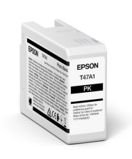 Cartus cerneala original Epson T47A1 Singlepack Photo Black UltraChrome Pro, culoare photo black, pentru Plotter Epson SureColor SC-P900, capacitate 50ml