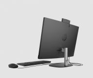 PC all-in-one HP ProOne 240 G10, Procesor 13th Generation Intel Core i5 1335U up to 4.6GHz, 23.8" FHD(1920x1080)UWVA anti-glare 250 nits,  ram 16GB(1x16GB)3200MHz DDR4, 512GB SSD M.2 PCIe NVMe, Intel Iris Xe Graphics, culoare Black, Windows11 Pro Educatio