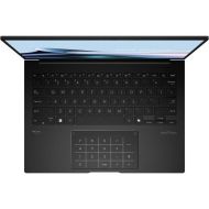 Laptop ASUS ZenBook 14, procesor AMD Ryzen 7 8840HS, up to 5.1GHz, 14", 3K (2880 x 1800) OLED 400nits, RAM 16GB LPDDR5X, 1TB SSD M.2 PCIe NVMe, AMD Radeon Graphics, culoare Jade Black, Windows 11 Pro