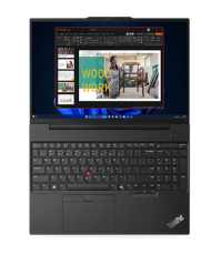 Laptop Lenovo ThinkPad E16 Gen2 (Intel), Procesor Intel Core Ultra 7 155H up to 4.8GHz, 16