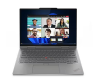 Laptop Lenovo ThinkPad X1 2-in-1 Gen 9, Procesor Intel Core Ultra 7 155U up to 4.8GHz, 14" WUXGA (1920x1200) IPS 400nits anti-glare, touch, ram 32GB soldered 6400MHz LPDDR5x, 1TB SSD M.2 PCIe NVMe, Intel® Graphics, culoare grey, Windows11 Pro