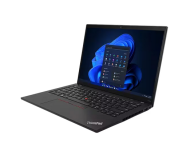Laptop Lenovo ThinkPad P14s Gen4 (AMD), Procesor AMD Ryzen7 PRO 7840U up to 5.1GHz, 14" 2.8K (2880x1800) OLED 400nits AG/AR/AF, ram 64GB soldered 7500MHz LPDDR5x, 2TB SSD M.2 PCIe NVMe, AMD Radeon 780M Graphics, culoare black, Windows11 Pro