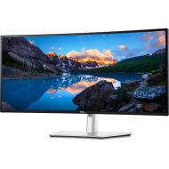 Monitor LED Dell curbat U3425WE, 34" WQHD (3440x1440), IPS, 300nits, 5ms, 120Hz, culoare silver