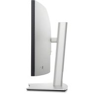 Monitor LED Dell curbat U3425WE, 34" WQHD (3440x1440), IPS, 300nits, 5ms, 120Hz, culoare silver