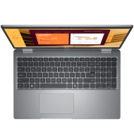 Laptop Dell Latitude 5550, Procesor Intel Core  Ultra 7 165H up to 5.0GHz, 15.6"FHD (1920x1080) IPS anti-glare 250nits, ram 32GB (2x16GB) 5600MHz DDR5, 1TB SSD M.2 PCIe NVMe, Intel Arc graphics, culoare grey, Windows11 Pro