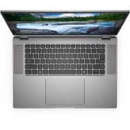 Laptop Dell Latitude 7650, Procesor  Intel Core Ultra 7 165U up to 4.9GHz, 16" FHD+ (1920x1200) IPS anti-glare 250nits, ram 32GB on-board 6400MHz LPDDR5x, 512GB M.2 PCIe NVMe, Intel Integrated Graphics, culoare grey, Windows11 Pro