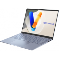 Laptop ASUS Vivobook S 14 OLED, procesor Intel Core Ultra 7 155H, up to 4.8GHz, 14", WUXGA (1920 x 1200) OLED 400nits, RAM 16GB LPDDR5X, 512GB SSD M.2 PCIe NVMe, Intel Arc Graphics, culoare Blue, Windows 11 Pro