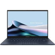 Laptop ASUS Zenbook 14 OLED, procesor Intel Core Ultra 9 185H, up to 5.1GHz, 14", 3K (2880 x 1800) OLED 400nits, RAM 32GB LPDDR5X, 1TB SSD M.2 PCIe NVMe, Intel Arc Graphics, culoare Ponder Blue, Windows 11 Pro