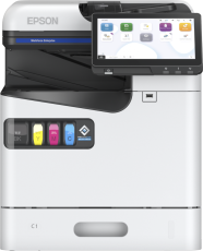 Imprimanta multifunctionala inkjet color Epson AM-C400 A4, 40ppm, duplex, 600x2400 dpi, ADF 100 coli, USB, retea, Wi-Fi,starter cerneala