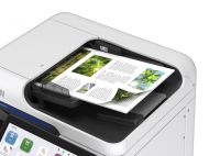 Imprimanta multifunctionala inkjet color Epson AM-C400 A4, 40ppm, duplex, 600x2400 dpi, ADF 100 coli, USB, retea, Wi-Fi,starter cerneala